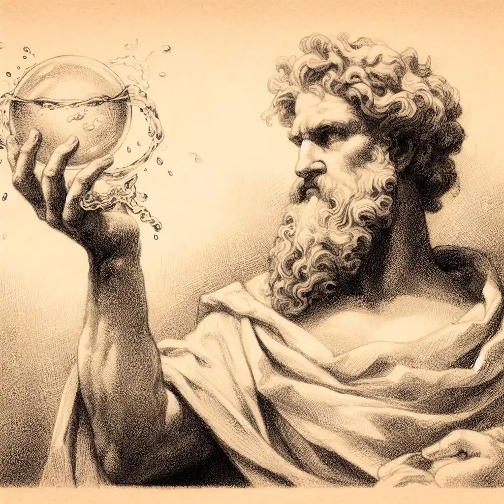 Tales de Mileto e a água