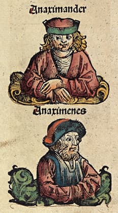 Anaximandro e Anaxímenes, Crônica de Nuremberg