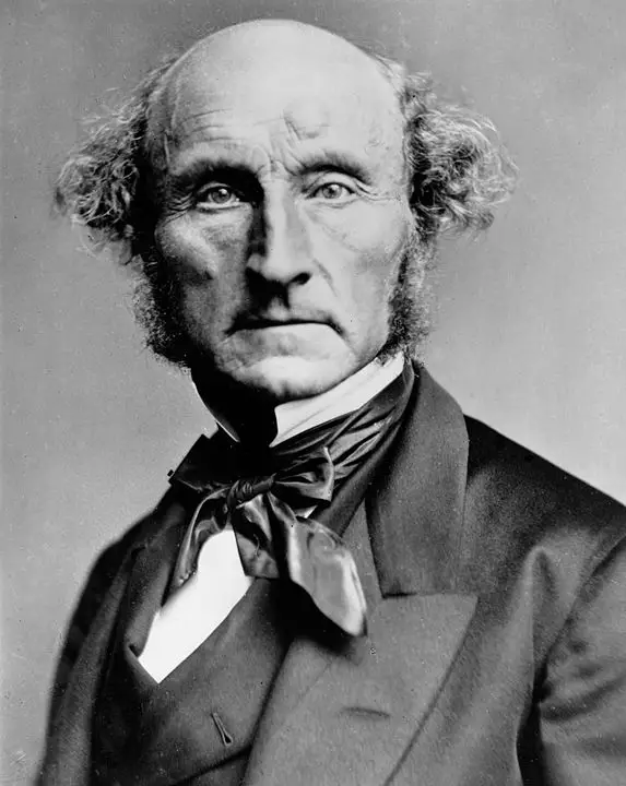 Retrato de John Stuart Mill