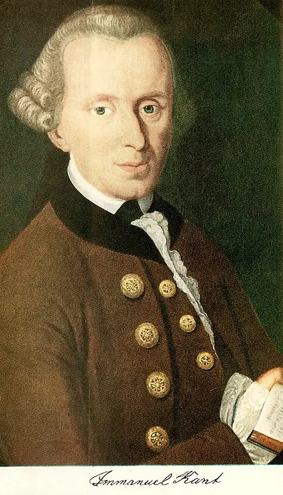 Immanuel Kant, por Johann Gottlieb Becker
