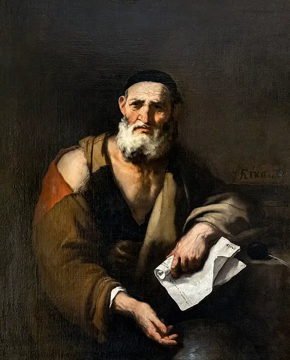 Leucippus, por Luca Giordano