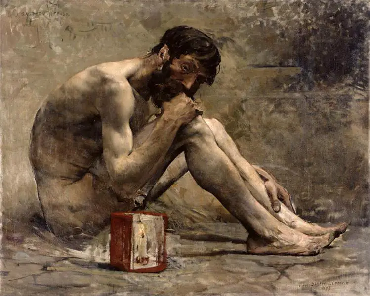 Diogenes, por Jules Bastien-Lepage