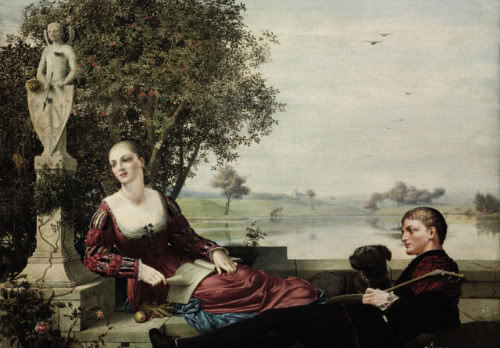 Abelardo y Eloísa, de Robert Bateman